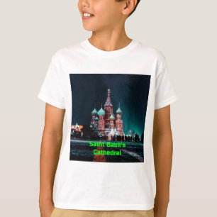 Camiseta Catedral de San Basil, Moscú, Rusia