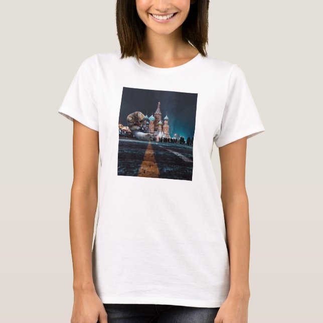Camiseta Catedral de San Basilio y Iglesia (Anverso)