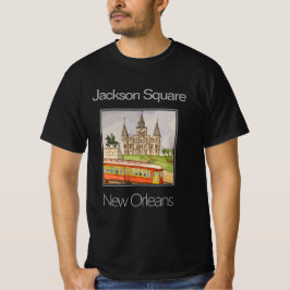 Camiseta Catedral de San Luis, Plaza Jackson, Nueva Orleans