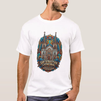 CAMISETA CATEDRAL DE SAN SEBASTIÁN CIUDAD DE BACOLOD