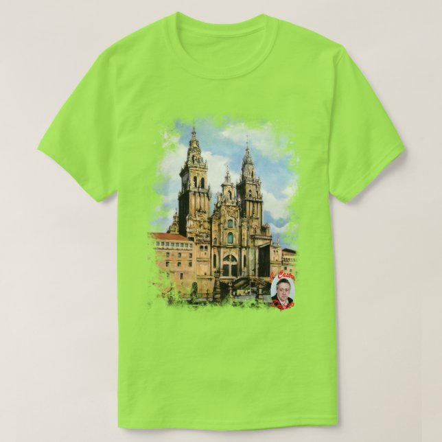 Camiseta Catedral de Santiago de Compostela (Diseño del anverso)
