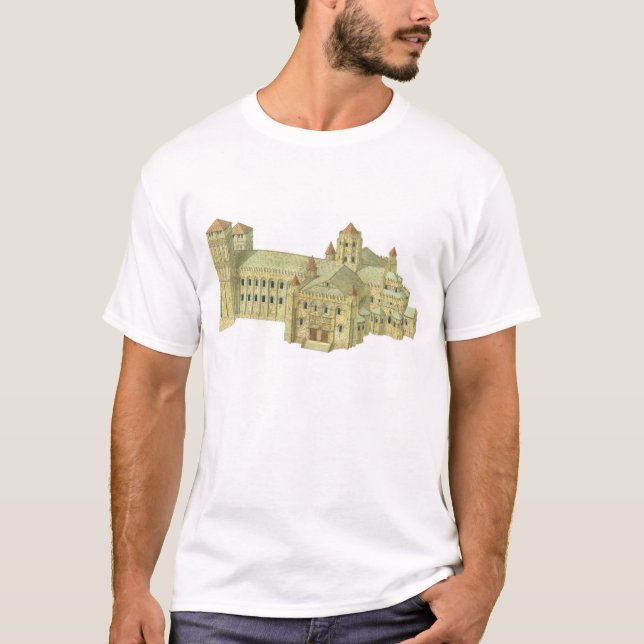 Camiseta Catedral del Romanesque de Santiago de Compostela (Anverso)