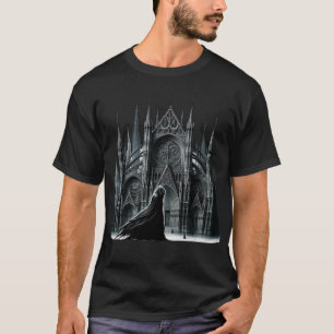 Camiseta Catedral gótica con arañas y paso de Espíritu fant