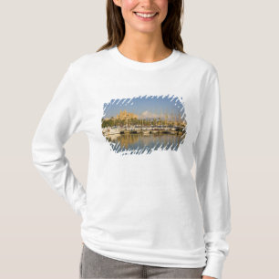 Camiseta Catedral y marina, Palma, Mallorca, España