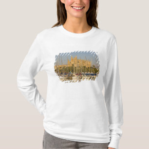 Camiseta Catedral y marina, Palma, Mallorca, España 2