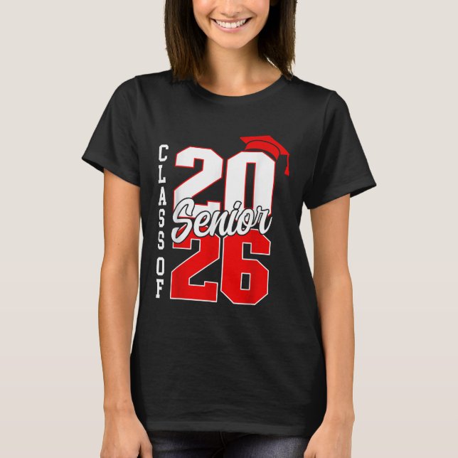 Camiseta Categoría Superior 2026 De Graduación Retro 2026 (Anverso)