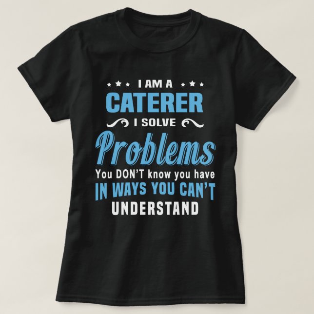 Camiseta Caterer (Diseño del anverso)