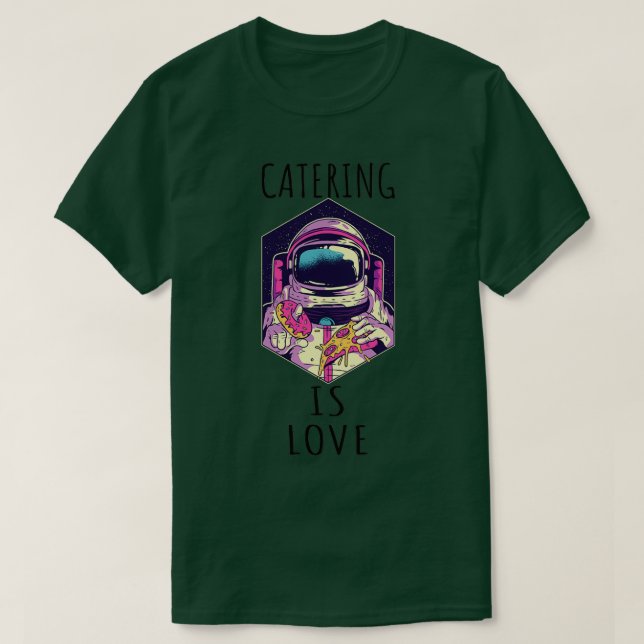 Camiseta Catering Is Love  (9) (Diseño del anverso)