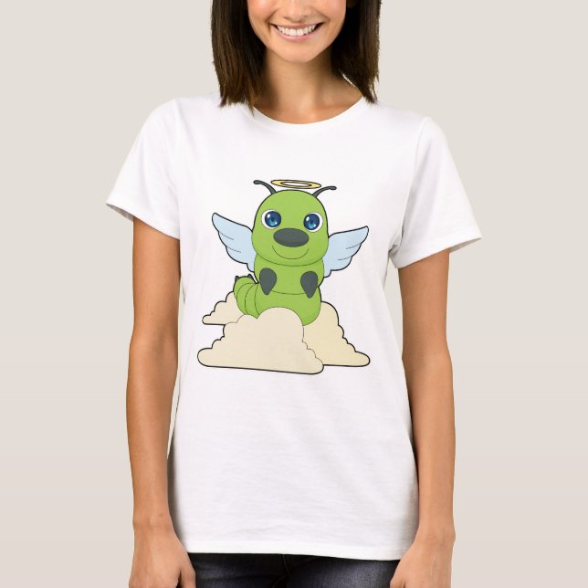 Camiseta Caterpillar Angel wings (Anverso)
