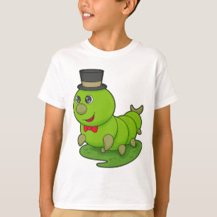 Camiseta Caterpillar como Caballero con Cilindro