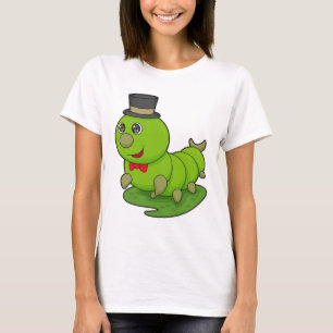 Camiseta Caterpillar como Caballero con Cilindro