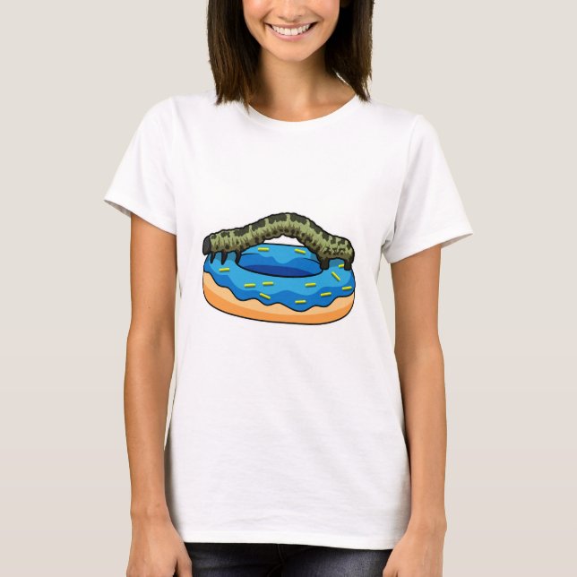 Camiseta Caterpillar con Donut (Anverso)