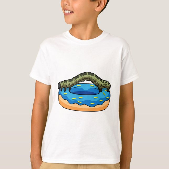 Camiseta Caterpillar con Donut (Anverso)