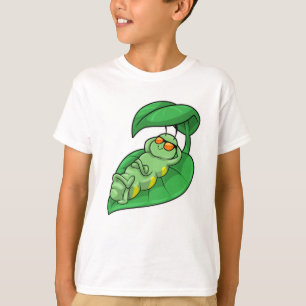 Camiseta Caterpillar con hoja