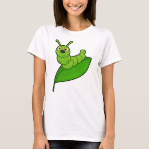Camiseta Caterpillar con hoja