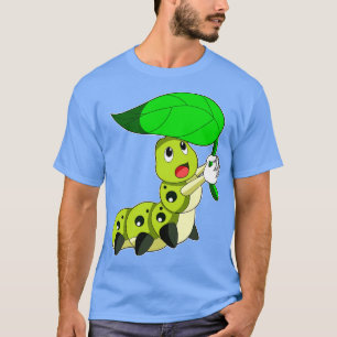 Camiseta Caterpillar con hoja 8