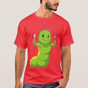 Camiseta Caterpillar con horquilla de cuchara