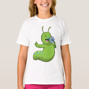 Camiseta Caterpillar con margarita de flores