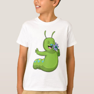 Camiseta Caterpillar con margarita de flores