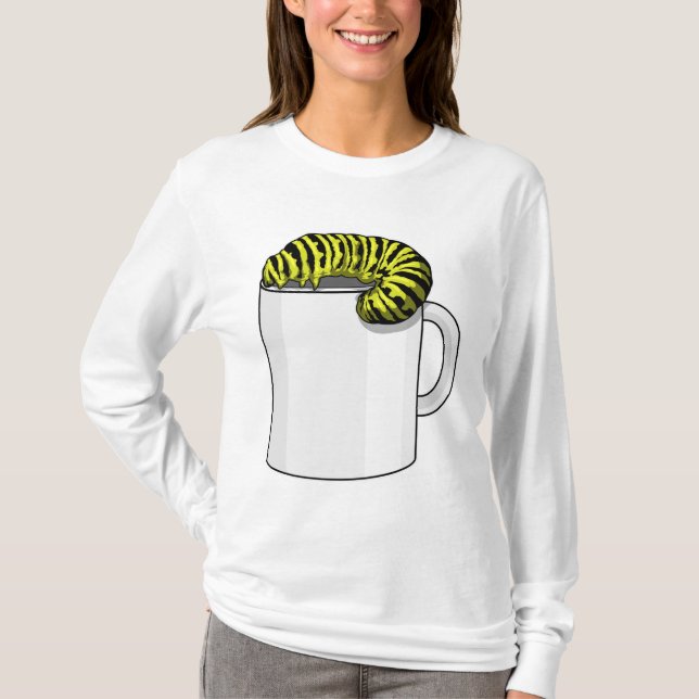 Camiseta Caterpillar con Mug (Anverso)