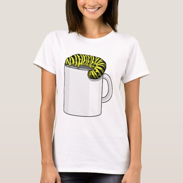 Camiseta Caterpillar con Mug (Anverso)