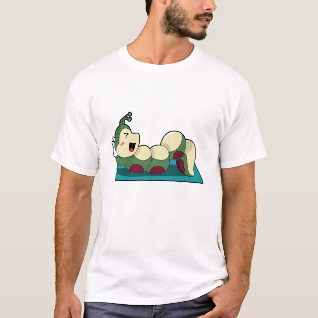 Camiseta Caterpillar durante el entrenamiento de fitness (Anverso)