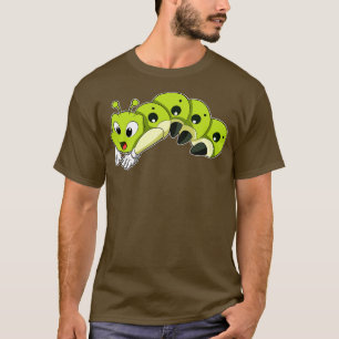 Camiseta Caterpillar en ejercicios de Stretching de Yoga