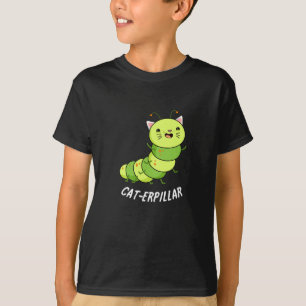 Camiseta Caterpillar Funny Bug Pun Dark BG