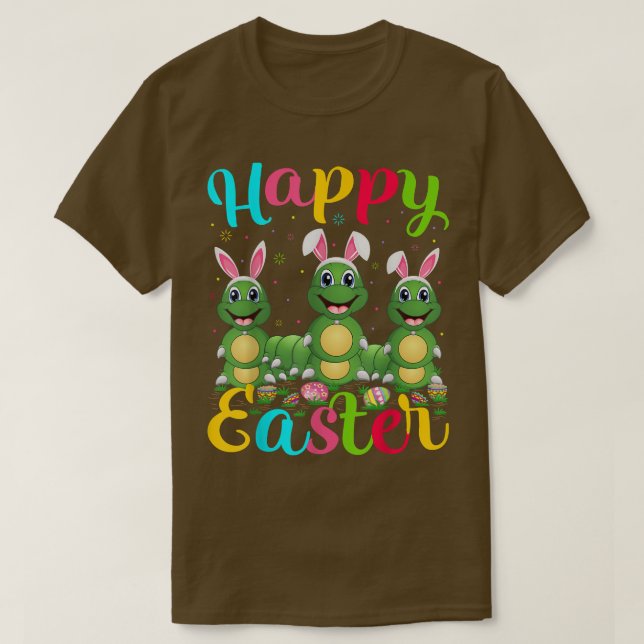 Camiseta Caterpillar Lover Easter Bunny Caterpillar Hap (Diseño del anverso)