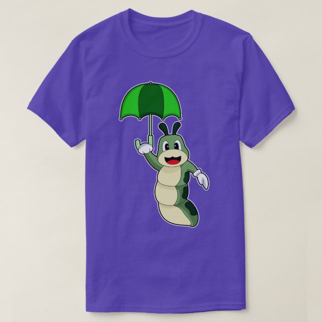 Camiseta Caterpillar Rain Umbrella (Diseño del anverso)