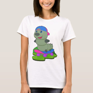 Camiseta Caterpillar Skater Patineta Deportes