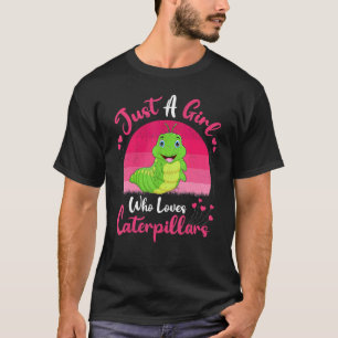 Camiseta Caterpillar Vintage  Solo Una Chica Que Ama Caterp
