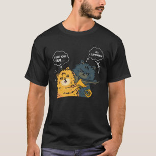 Camiseta Cateto de bombardino golpeando bombardino