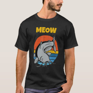 Camiseta Catfish Retro Sunset Meong Catfish