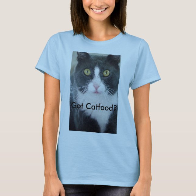 Camiseta ¿Catfood conseguido? (Anverso)
