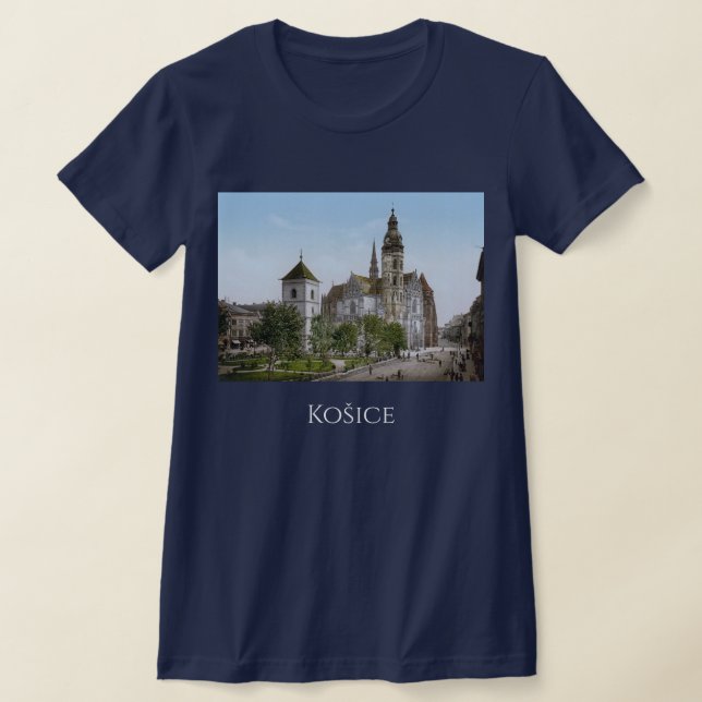 Camiseta Cathedral of St. Elizabeth in Košice (1900) (Distribución)