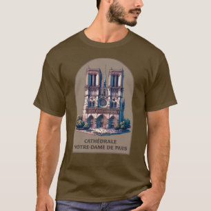 Camiseta Cathédrale Notre-Dame de París