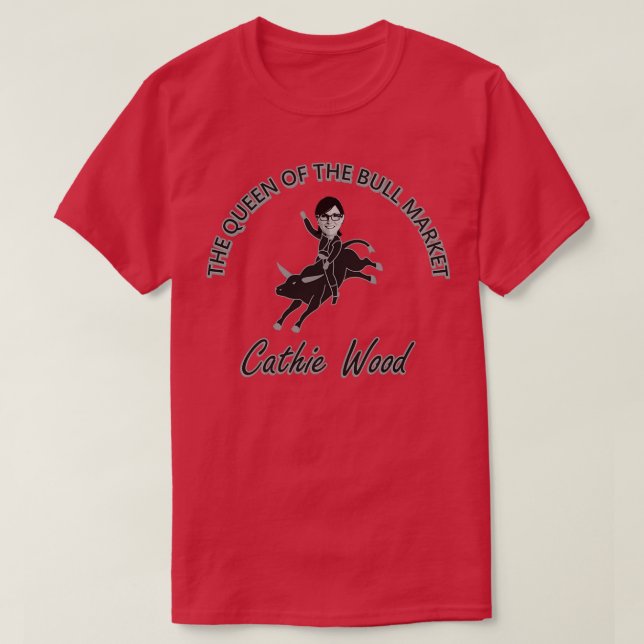 Camiseta Cathie Wood ARK Invest (Diseño del anverso)