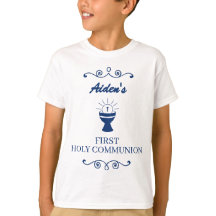 Catholic First Holy Communion Chalice Celebration