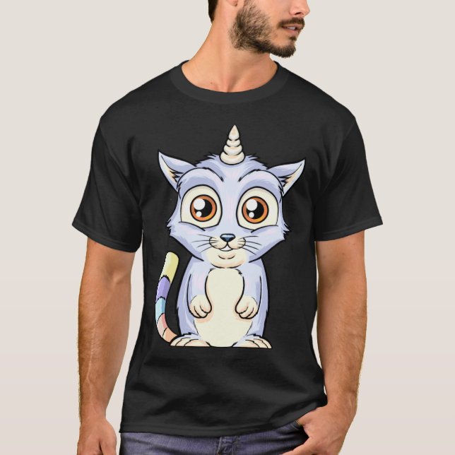Camiseta Caticorn Adorable (Anverso)