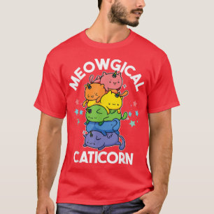 Camiseta Caticorn Funny Unicorn y Kittycorn Cute