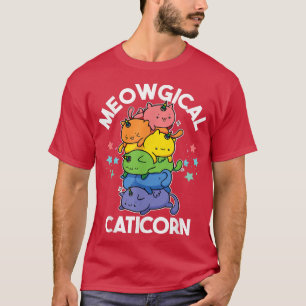 Camiseta Caticorn Funny Unicorn y Kittycorn Cute