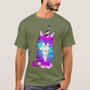 Camiseta Caticorn Rainbow Meowgon Unicorn Kittycorn