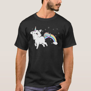 Camiseta Caticorn Rainbow Unicorn Gato mágico Kitty Legenda