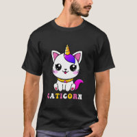 Caticorn Tee Cat Unicorn Chicas Mujeres Kittycorn 