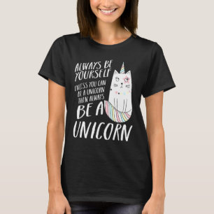 Camiseta Caticorn Unicorn Gato Kittycorn Chicas Mujeres Arc