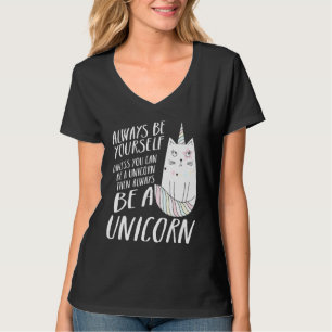 Camiseta Caticorn Unicorn Gato Kittycorn Chicas Mujeres Arc