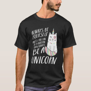 Camiseta Caticorn Unicornio Gato Kittycorn Chicas Mujeres A