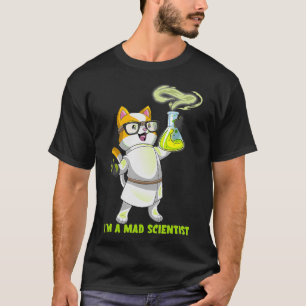Camiseta Catión de gatos científicos expertos en química de