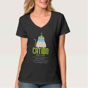 Camiseta Cation I Science Cat I Sensibilidad I Enseñanza de